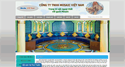 Desktop Screenshot of mosaicvietnam.com